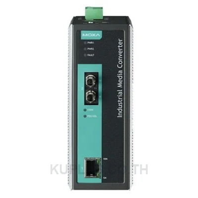 มีเดียคอนเวอร์เตอร์อุตสาหกรรม (Ethernet-Fiber) MOXA IMC-101-S-SC อุณหภูมิ 0 ถึง 60 °C