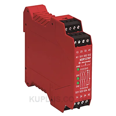 Allen-Bradley 440R-N23126 Relay, Single Function Safety, 24V AC/DC, MSR127RTP