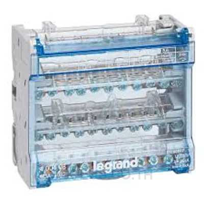 Legrand 4 Pole 125A Distribution Block 6 Module