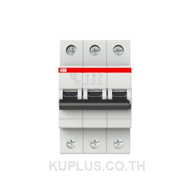 SH200 MCB 6A 3 Pole Type C 6kA