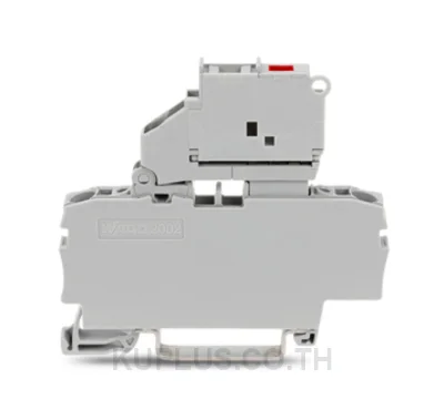 WAGO 2002-1611/1000-541 ตลับใส่ฟิวส์ (ฐานฟิวส์) | 2-conductor Fuse Terminal Block Model: 2002-1611/1000-541