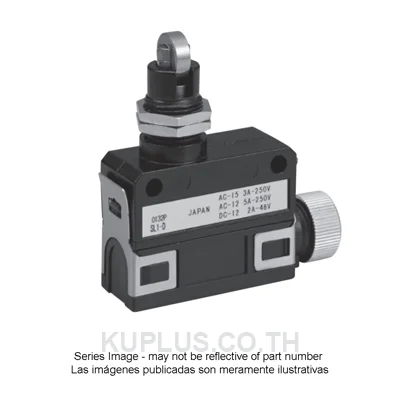 Honeywell SL1 Series Roller Plunger Limit Switch, NO/NC, IP67, SPDT, Die Cast Zinc Housing, 250V ac Max, 5A Max