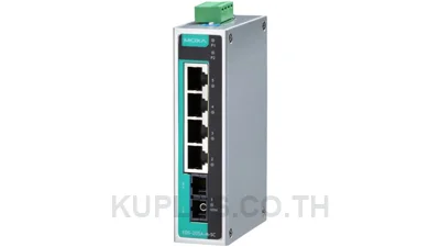 อีเทอร์เน็ตสวิตช์อุตสาหกรรม MOXA EDS-205A-M-SC-T Unmanaged ไฟเบอร์ 1 พอร์ต (100BaseFX)