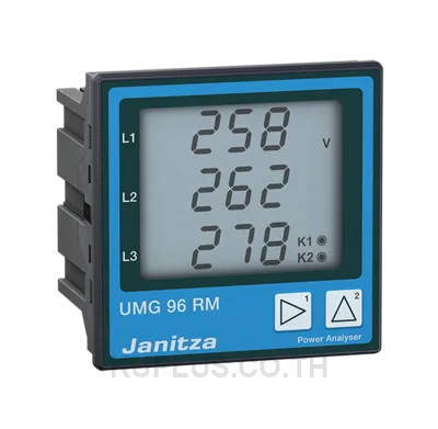 เครื่องวิเคราะห์พลังงานไฟฟ้าอเนกประสงค์ Janitza UMG 96RM (True-RMS, ฮาร์มอนิก 1-40)