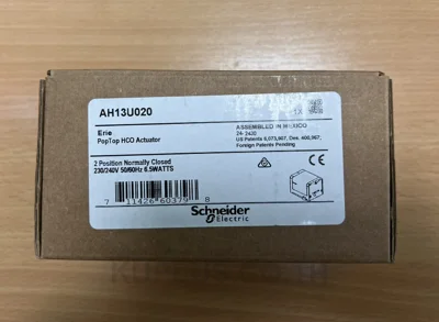AH13U020 - SCHNEIDER ELECTRIC 2-POSITION, 220/230V, HCO, N.C., GENERAL TEMP, 18" LEADS