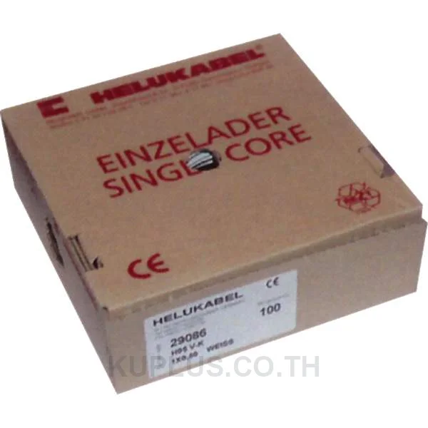 29119 , H05V-K 1 MM2 สายเดี่ยวหุ้มด้วยพีวิซี สีเทา  Helukabel